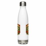 Common Sense – Stainless Steel Water Bottle white 17oz front — The Brutally Honest Collection