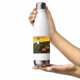 Beacon of the Western Cliffs - Stainless steel water bottle