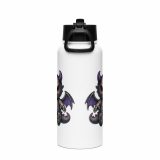 Ashfang - Stainless steel water bottle with a straw lid