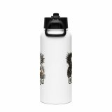 Ooops - Stainless steel water bottle with a straw lid
