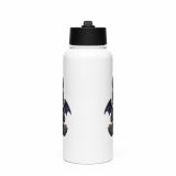 Ashfang - Stainless steel water bottle with a straw lid