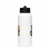 Don't worry about the laundry nobody is DOING me either - Stainless steel water bottle with a straw lid