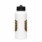Common Sense – SS Water Bottle with Straw Lid white 32oz front — The Brutally Honest Collection