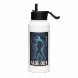 Fade Out - Stainless steel water bottle with a straw lid