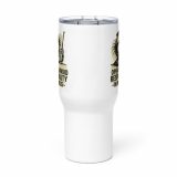 Operation Avoid Responsibility - Travel mug with a handle