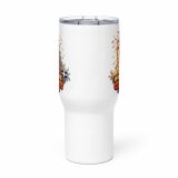 WHAT THE CLUCK EH - COCKREL - Travel mug with a handle