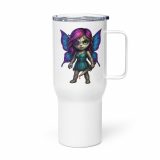 Lyla Thornwick - Travel mug with a handle