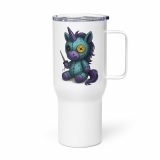 Silas Thornveil - Travel mug with a handle