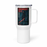 Midnight Blade - Travel mug with a handle