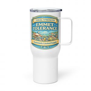 Local Strength – Travel mug with a handle