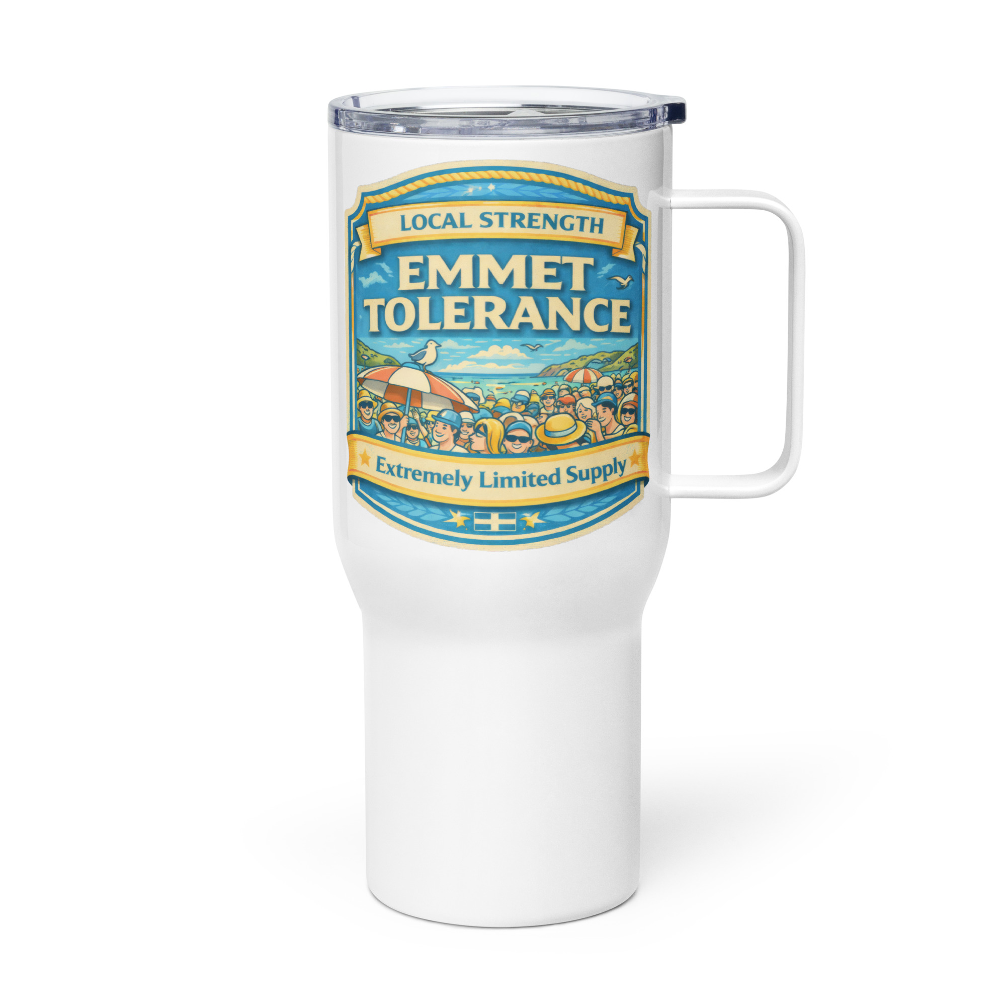 Local Strength – Travel mug with a handle