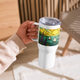 Harbour Light at Golden Bay - Travel mug with a handle