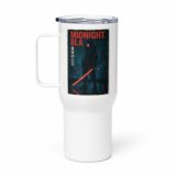 Midnight Blade - Travel mug with a handle