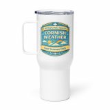Unpredictable Quality – Cornish Weather - Travel mug with a handle