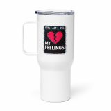 CTRL+ALT+DEL MY FEELINGS - Travel mug with a handle