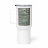 Penzance Coastal Signboard – Travel Mug with a Handle white 25oz right — Salt & Timber: Cornish Signs