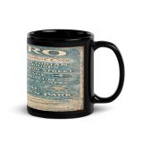 Truro City Signboard - Black Glossy Mug mockup 2