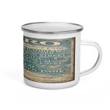 Truro City Signboard - Enamel Mug mockup 1