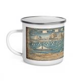 Truro City Signboard - Enamel Mug mockup 3