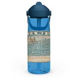 Truro City Signboard - Flip Straw Water Bottle mockup 3