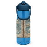 Truro City Signboard - Flip Straw Water Bottle mockup 4