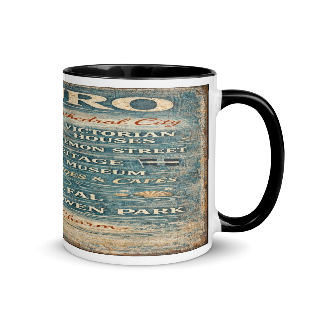 Truro City Signboard - Mug with Color Inside