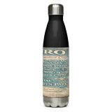 Truro City Signboard - Stainless Steel Water Bottle mockup 3