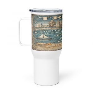 Truro City Signboard - Travel Mug with a Handle mockup 1