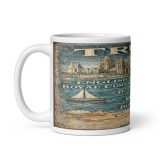 Truro City Signboard - White Glossy Mug mockup 2