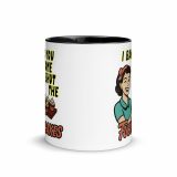 I baked some SHUT the FUCKUPCAKES - Mug with Color Inside