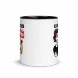 Clean Kitchen Dirty Mind - Mug with Color Inside