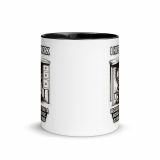 Eric – Mug with Color Inside black 11oz front — Golden Idiot: The Eric Collection