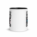 Im Not a RobotBlack - Mug with Color Inside