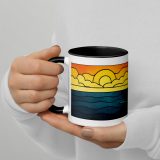 Beacon of the Western Cliffs - Mug with Color Inside