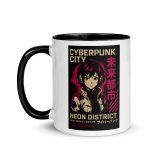 Neon District - Mug with Color Inside