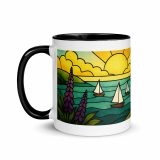 Harbour Light at Golden Bay - Mug with Color Inside