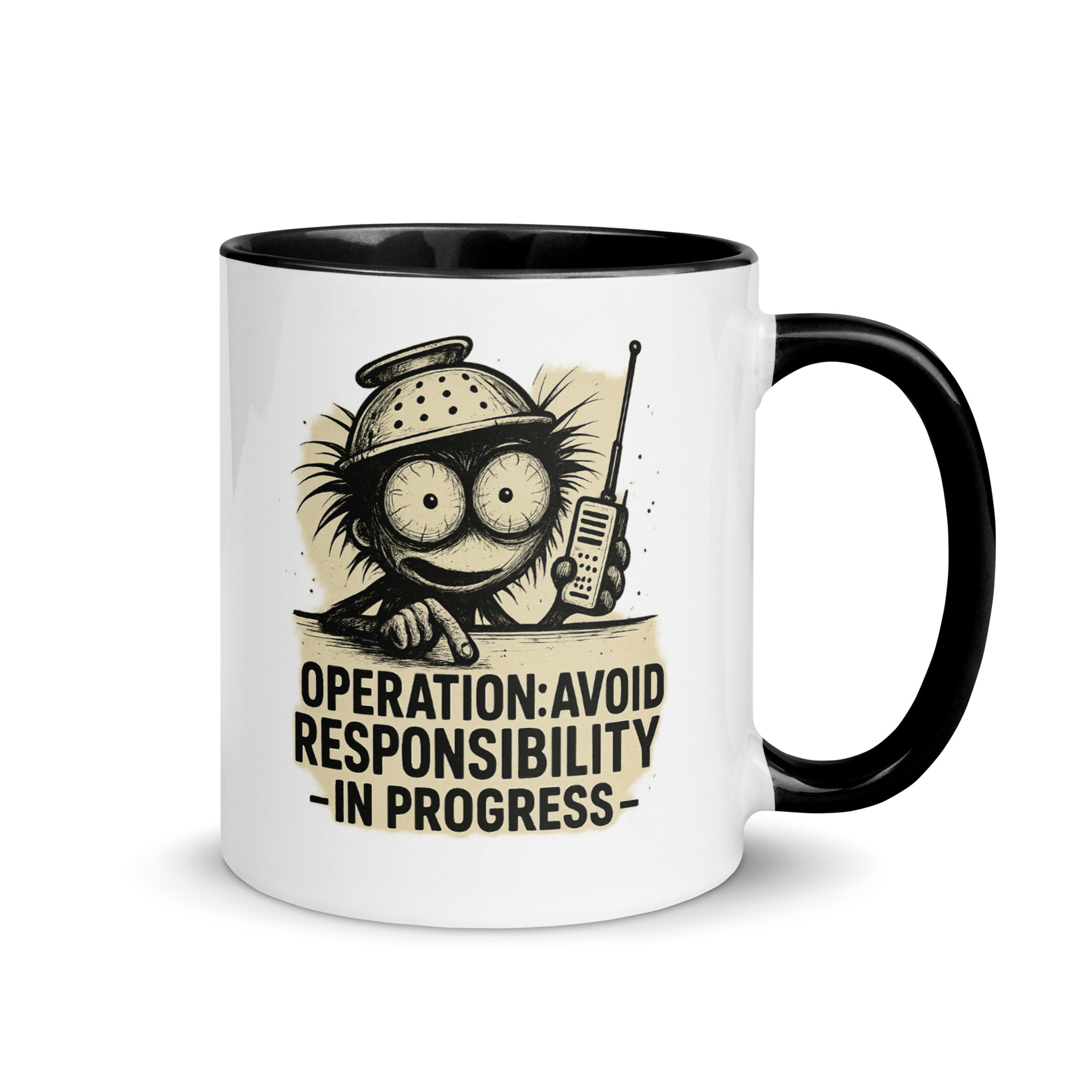 Operation Avoid Responsibility - Mug with Color Inside