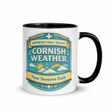 Unpredictable Quality – Cornish Weather - Mug with Color Inside