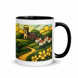 Harbour Light at Golden Bay - Mug with Color Inside
