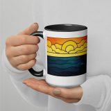 Beacon of the Western Cliffs - Mug with Color Inside