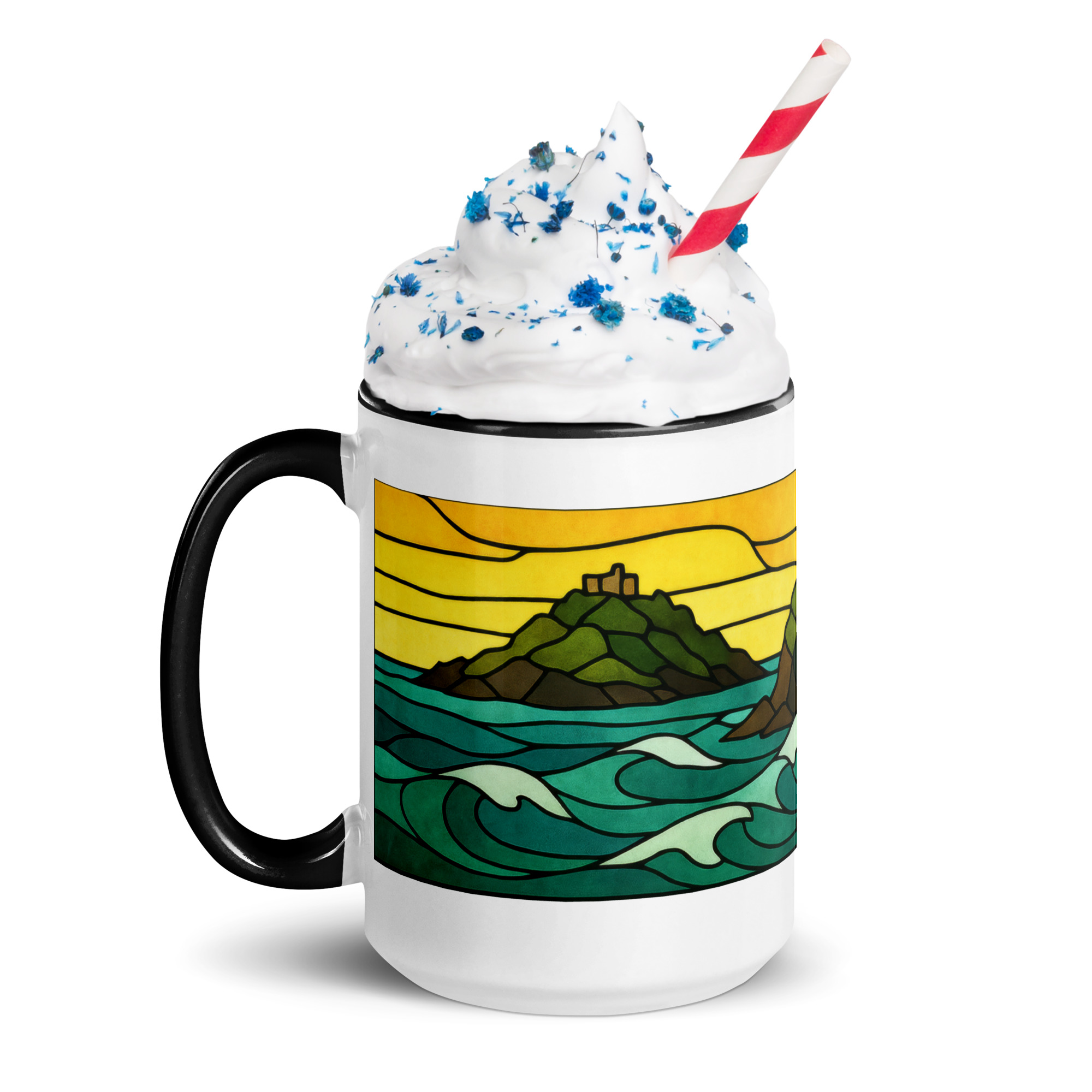 Tides of the Mount - Mug with Color Inside