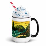 Tides of the Mount - Mug with Color Inside