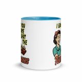 I baked some SHUT the FUCKUPCAKES - Mug with Color Inside