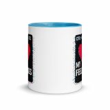 CTRL+ALT+DEL MY FEELINGS - Mug with Color Inside