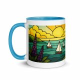 Harbour Light at Golden Bay - Mug with Color Inside