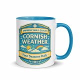 Unpredictable Quality – Cornish Weather - Mug with Color Inside