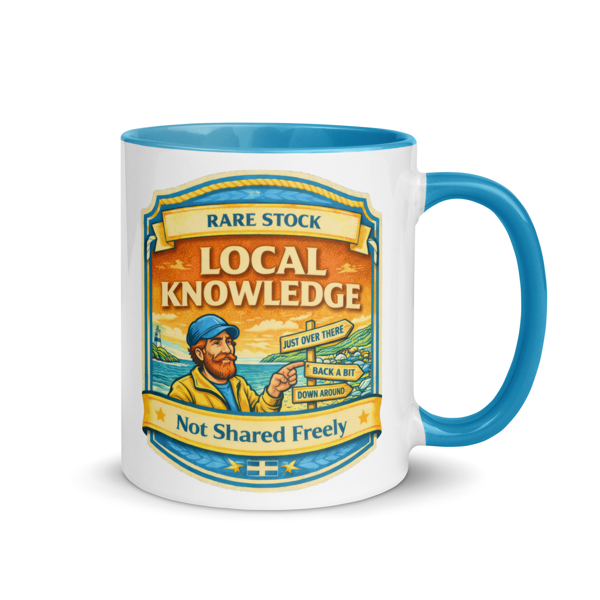 Rare Stock – Local Knowledge - Mug with Color Inside