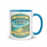 Coastal Calm - Mug with Color Inside