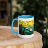 Harbour Light at Golden Bay - Mug with Color Inside