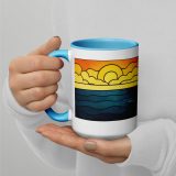 Beacon of the Western Cliffs - Mug with Color Inside